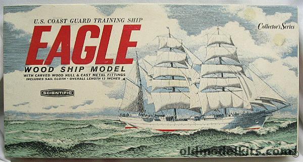 Scientific USS Eagle USCG, 168 plastic model kit